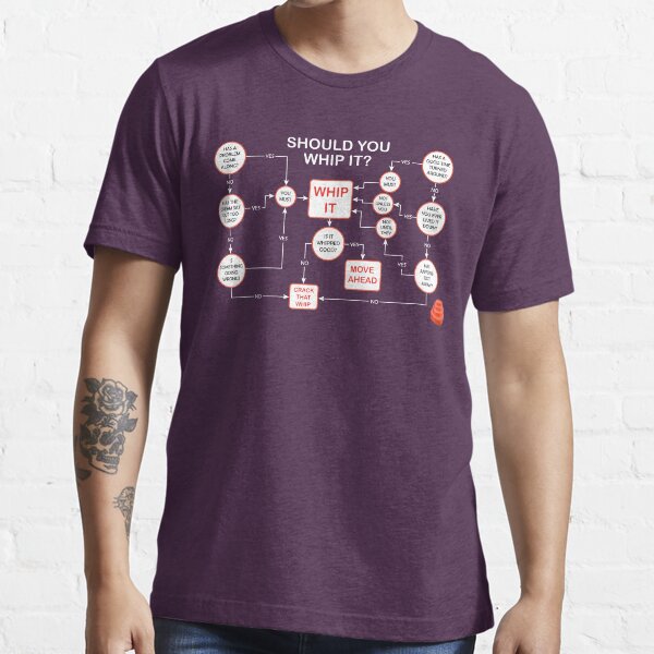 Devo Whip It flowchart Essential T-Shirt