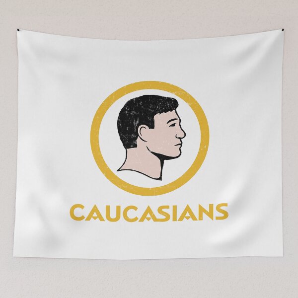Item preview, Caucasians T-ShirtWashington Caucasians Redskins designed and sold by CarlWatson238.