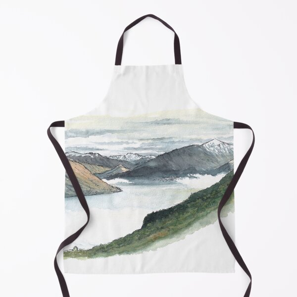 Item preview, Lake Wakatipu from Wye Creek Watercolour designed and sold by Tom Napper Design.
