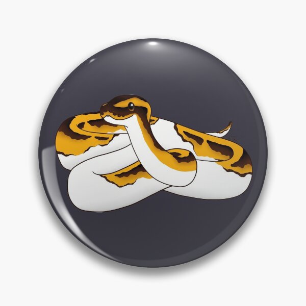 Item preview, Piebald Ball Python Illustration designed and sold by anacecilia.