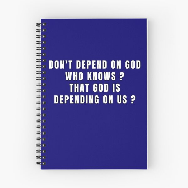 Item preview, Don't Depend On God  designed and sold by SuvrasaiMerch.