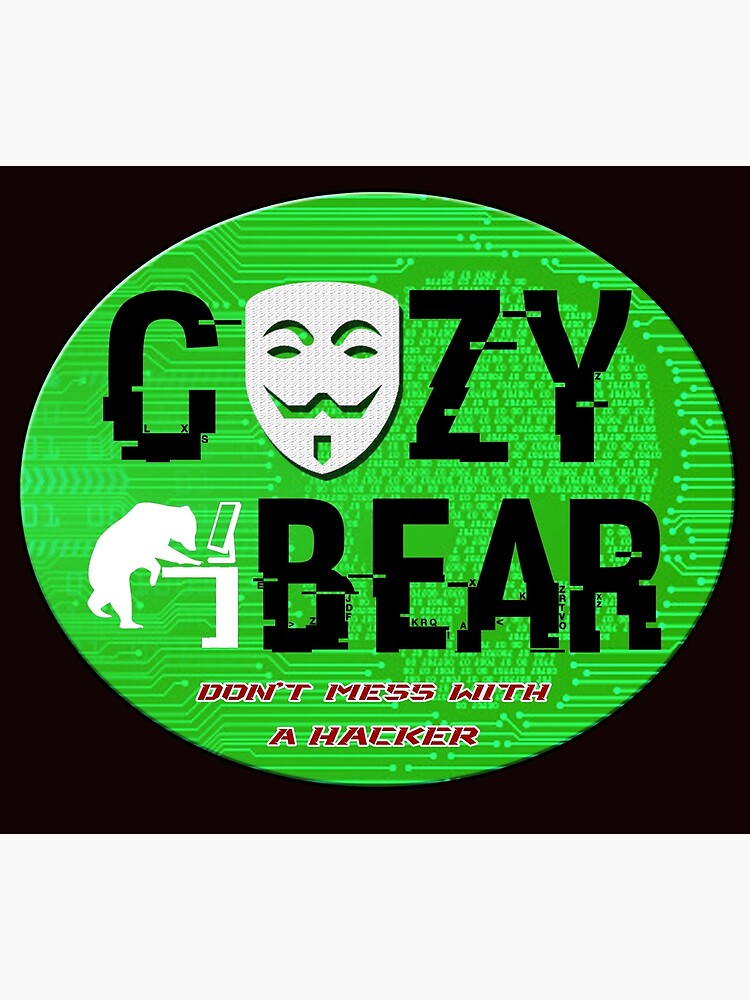 "Cozy Bear Hacker Team" Poster By Vibgyor1998 | Redbubble