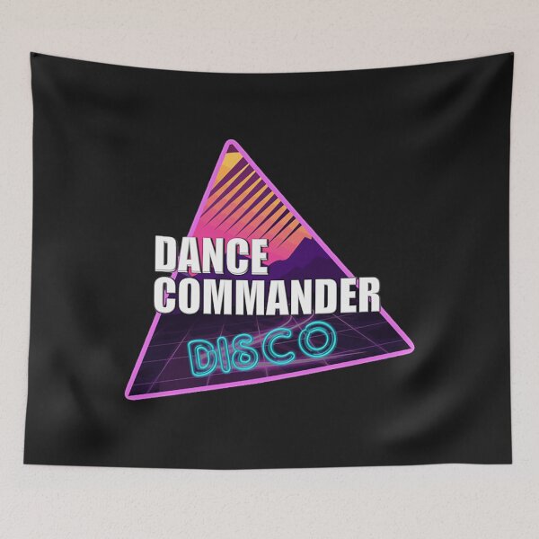 Aperçu de l'œuvre T-Shirt DancecommanderdiscoDance Commander Disco créée et vendue par CarlWatson238.