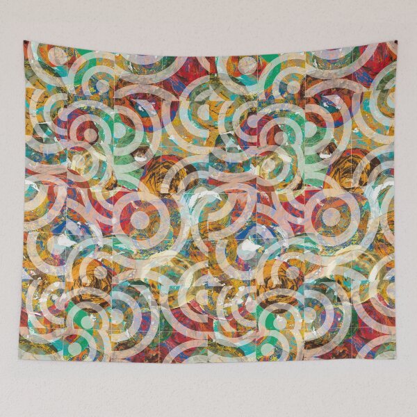 Item preview,  Free-spirited concentric circles_2 designed and sold by OhzArt.