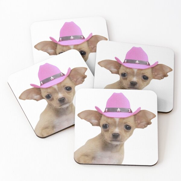 Item preview, Cute Dog W/ Cowboy Hat designed and sold by zrvby.