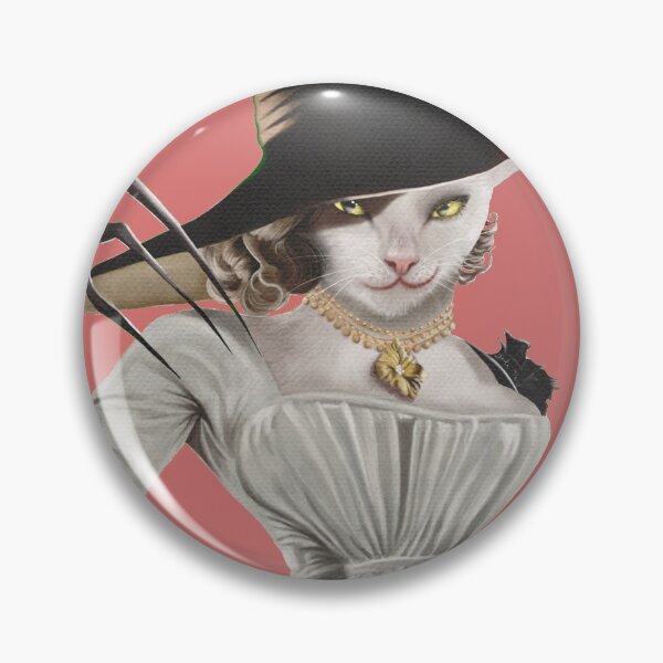 Item preview, Lady Dimitrescu Cat #2 designed and sold by SodaPUNCH.