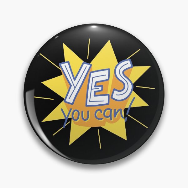 Item preview, Vintage Yes You Can ! DecorativeTypography designed and sold by garniturex.