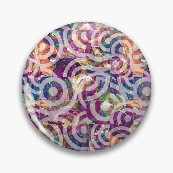 Item preview, Free-spirited concentric circles_1 designed and sold by OhzArt.