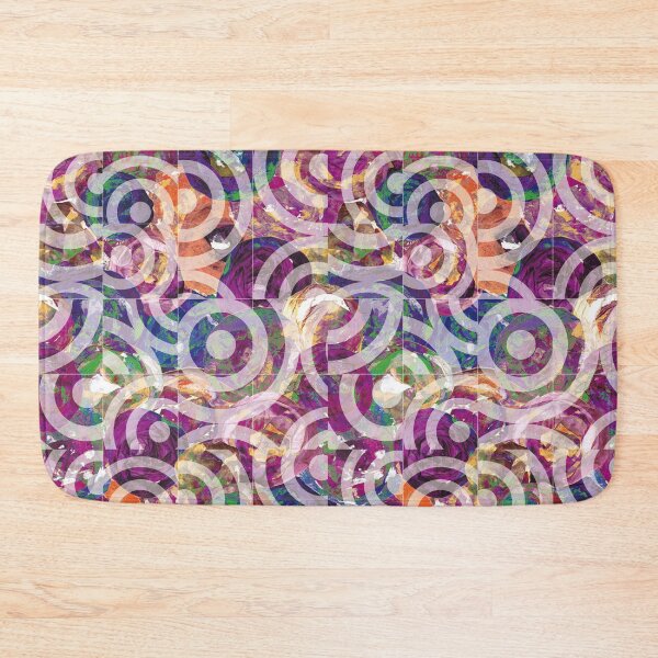 Item preview, Free-spirited concentric circles_1 designed and sold by OhzArt.