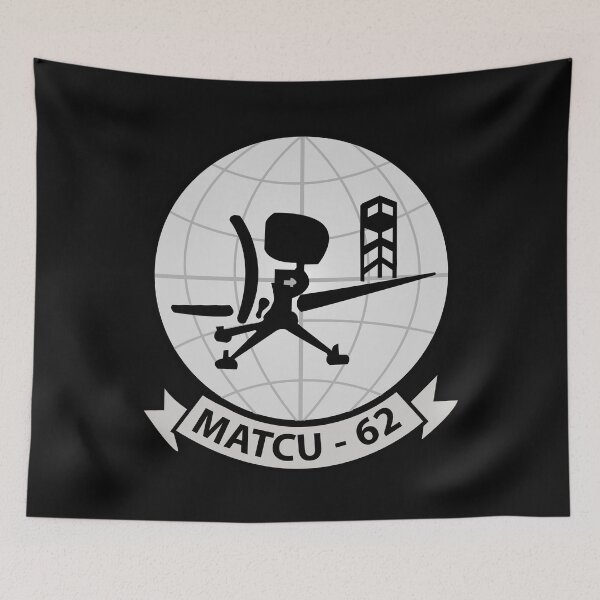 Item preview, USMC - Marine Air Traffic Control Unit- 62 wo Txt designed and sold by Military Insignia Products.