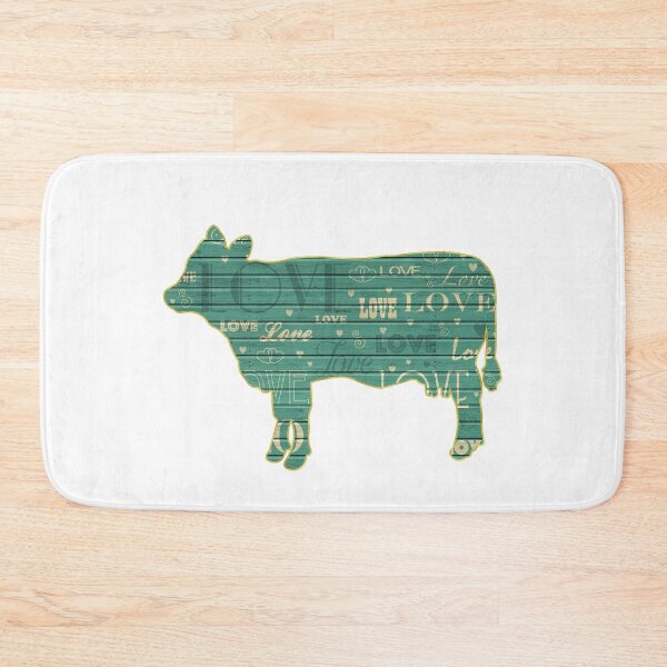 Item preview, Green Love Gold Lined Cow designed and sold by Lori P.