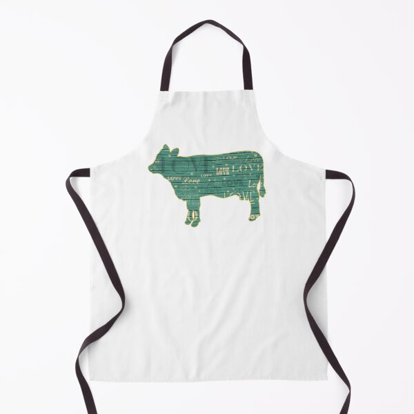 Item preview, Green Love Gold Lined Cow designed and sold by Lori P.