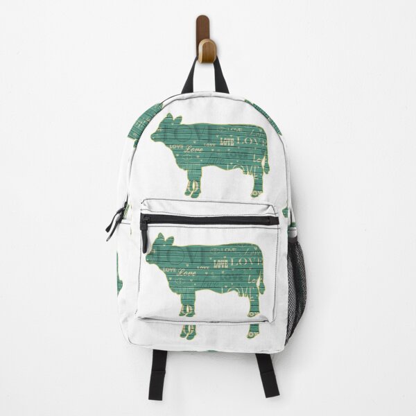 Item preview, Green Love Gold Lined Cow designed and sold by Lori P.