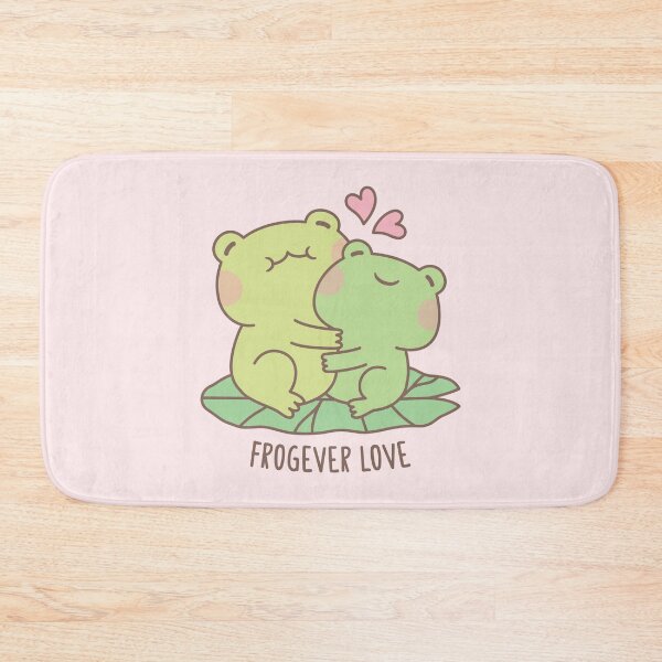 Item preview, Cute Frogs Couple Forever Frogever Love Pun designed and sold by rustydoodle.