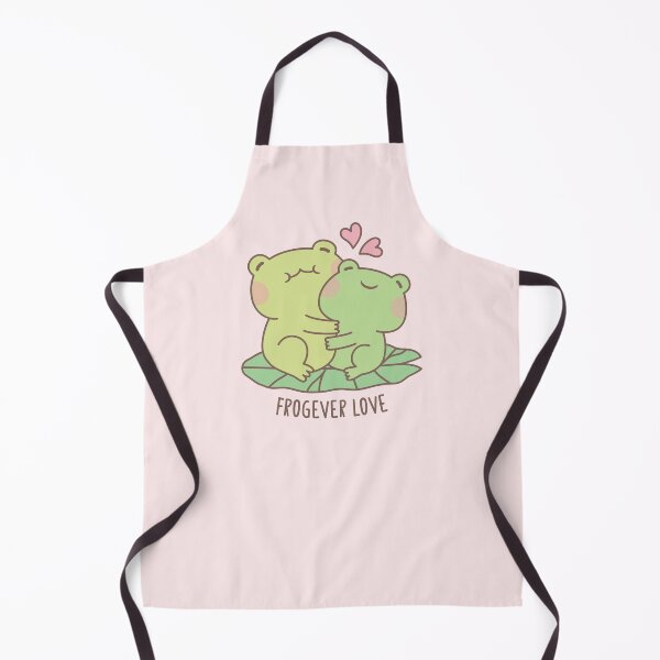 Item preview, Cute Frogs Couple Forever Frogever Love Pun designed and sold by rustydoodle.