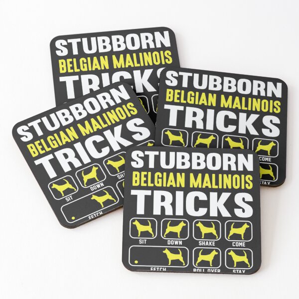 Item preview, Stubborn Tricks Belgian Malinois Dog T-Shirt  designed and sold by StarcyWol.