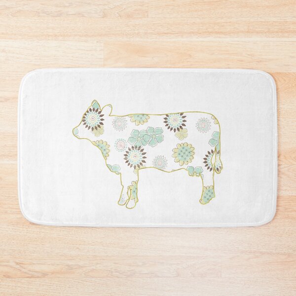 Item preview, 70s Flora Green Gold Lined Cow designed and sold by Lori P.