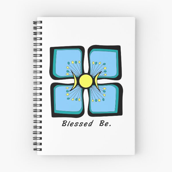 Aperçu de l'œuvre Floral Blessed Be créée et vendue par aubbit.