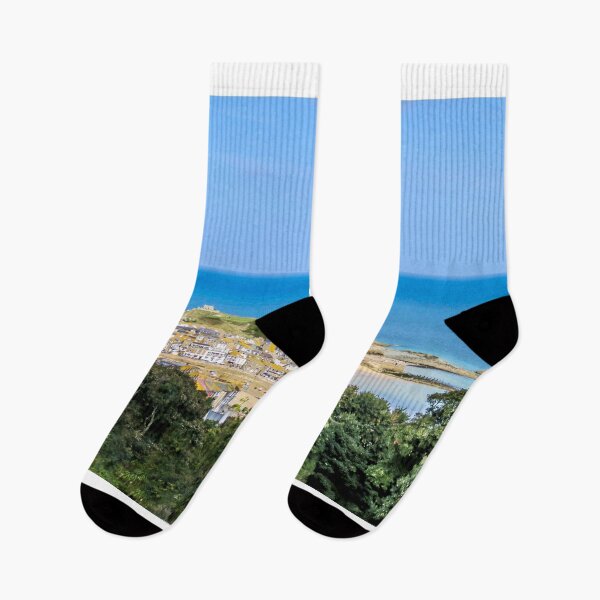 Item preview, The view of St Ives Cornwall from Tregenna Castle  designed and sold by BerylBez.