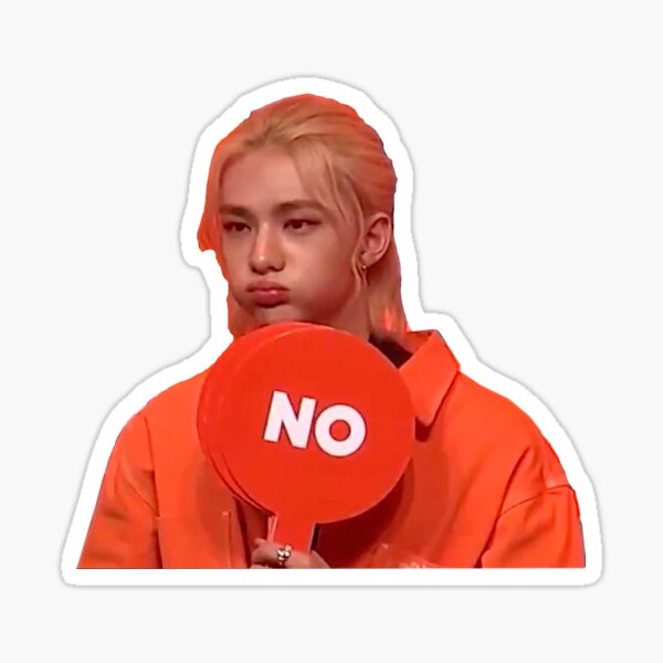 Artikel-Vorschau von Hyunjin 'Nein' Meme streunende Kinder, designt und verkauft von everythingisluv.