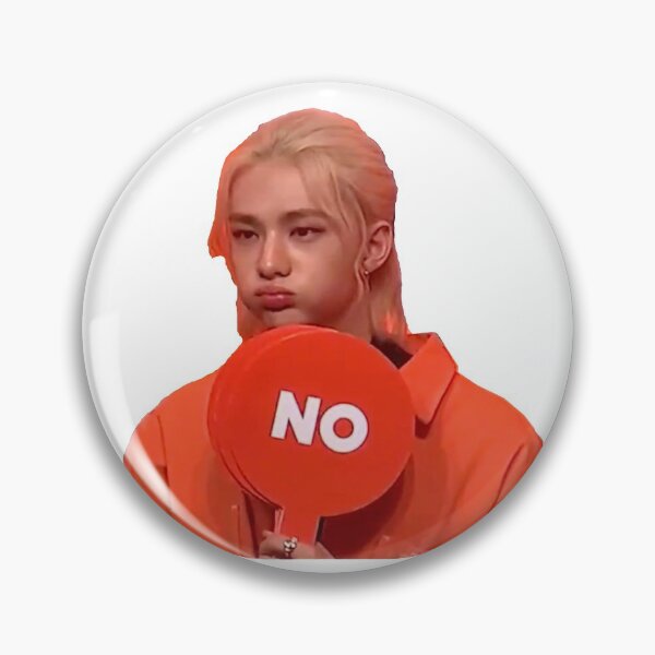 Item preview, hyunjin 'no' meme designed and sold by everythingisluv.