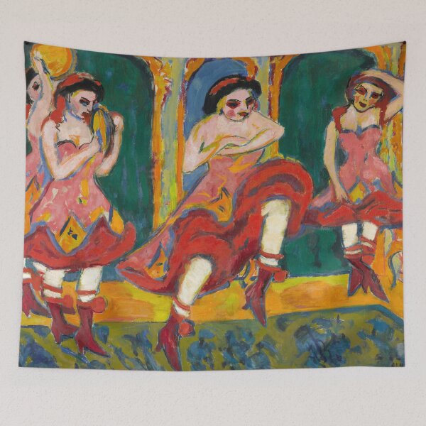 Item preview, Ernst Ludwig Kirchner - Czardas Dancers designed and sold by HistoryRestored.