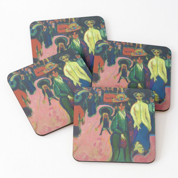 Item preview, Ernst Ludwig Kirchner - Street, Dresden (1908) designed and sold by HistoryRestored.