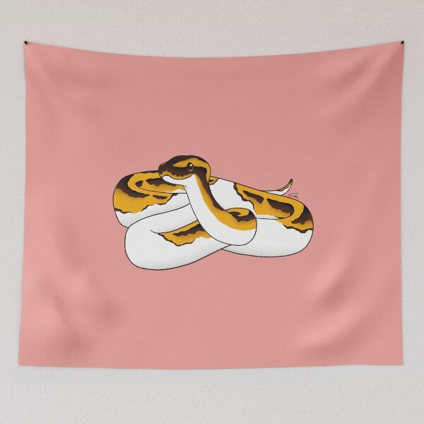 Item preview, Piebald Ball Python Illustration II designed and sold by anacecilia.