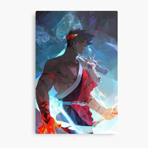 Hades Game - Zagreus Metal Print