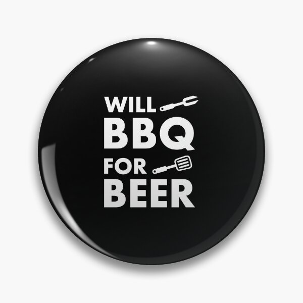 Item preview, Will BBQ for Beer - barbecue lover gift designed and sold by kapotka.