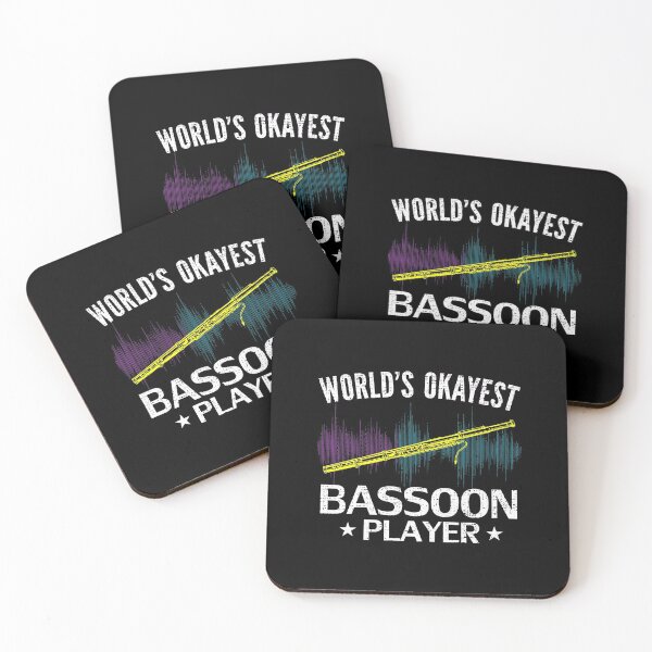 Item preview, Vintage World'S Okayest Bassoon Player Funny Orchestra Gift designed and sold by emorestste.