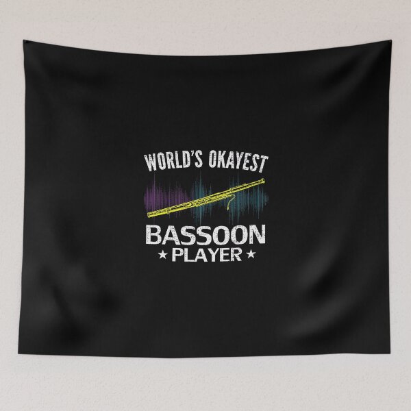 Item preview, Vintage World'S Okayest Bassoon Player Funny Orchestra Gift designed and sold by emorestste.