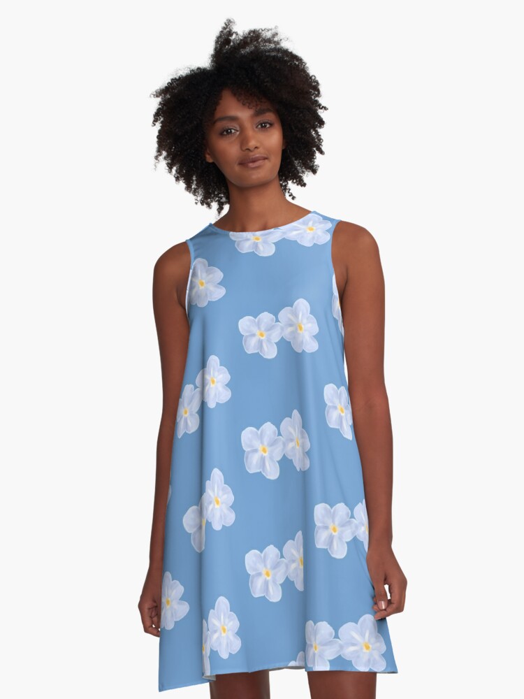 Forget me not blue cheap dress