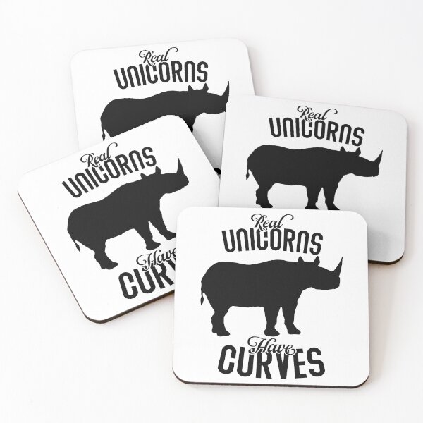 Item preview, Real Unicorns Have Curves designed and sold by Lori P.