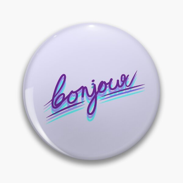 Item preview, Bonjour! designed and sold by emDesign123.