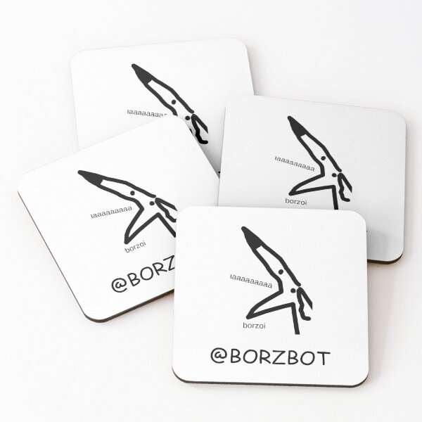 Item preview, borzois r cool ok designed and sold by Cade Mellein.