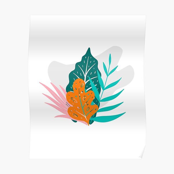 Leaf design Poster