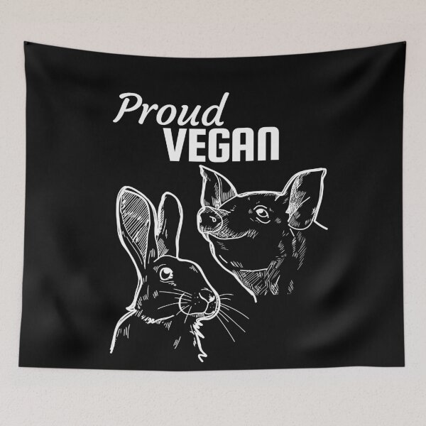 Item preview, Proud vegan designed and sold by Purr95.