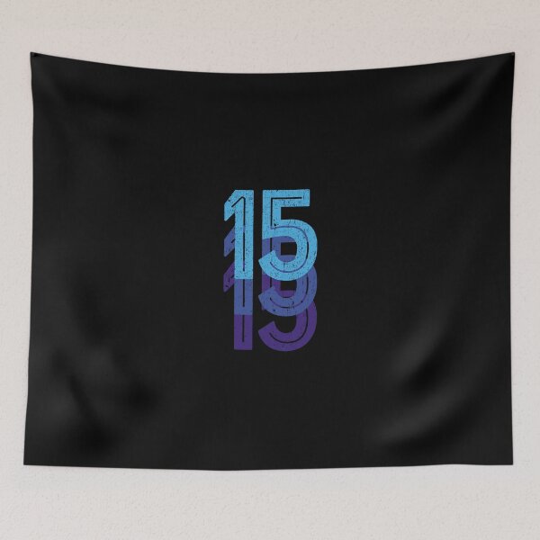 Item preview, 15 Lucky Number 15Th Year Birthday Age Sports Team designed and sold by zubakbrita.