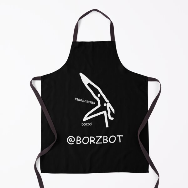 Item preview, borzois are cool ok (Black) designed and sold by Cade Mellein.