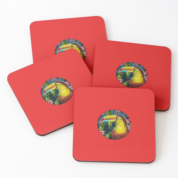 Item preview, Tukan circle painting designed and sold by Zela.