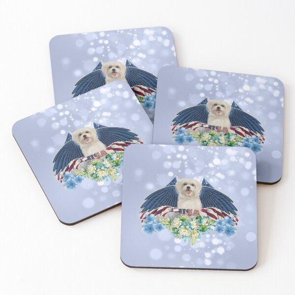 Item preview, Cute dog and squirrel with wings and hat, USA designed and sold by nicky2342.