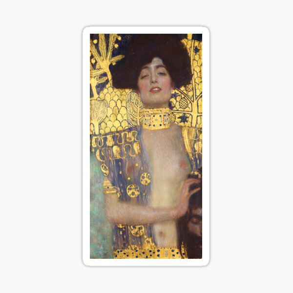 Aperçu de l'œuvre Gustav Klimt - Judith et la tête d'Holoferne (Judith und Holofernes) 1901 créée et vendue par HistoryRestored.