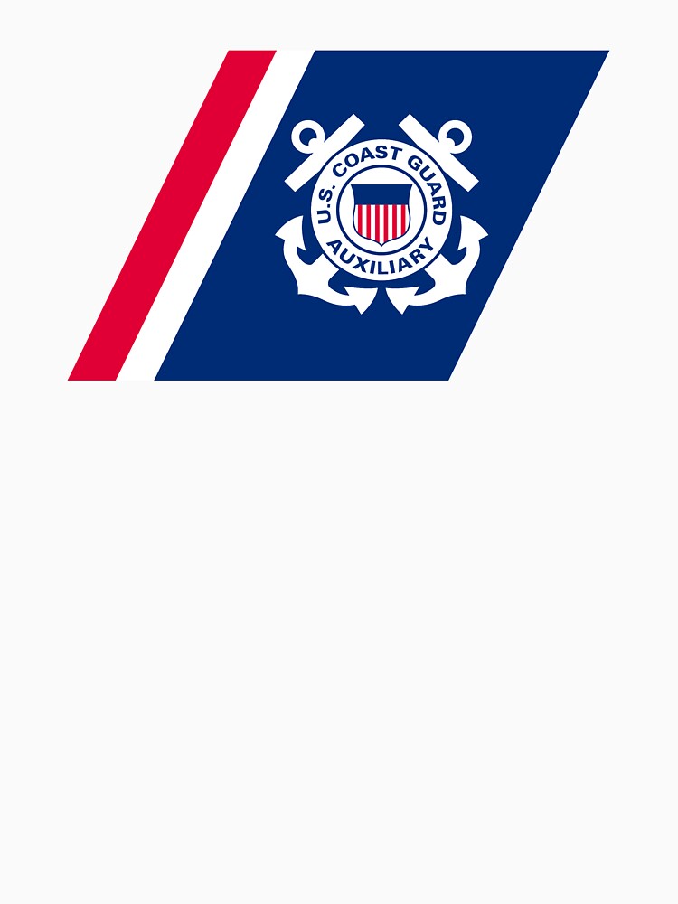 Racing Stripe of the United States Coast Coast Guard Auxilary by abbeyz71