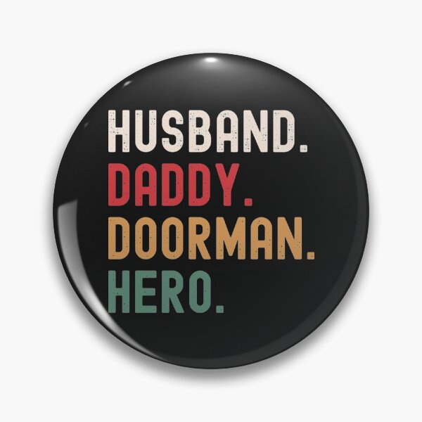 Item preview, Doorman Dad T-ShirtHusband Daddy Doorman Hero designed and sold by ChapMarou.