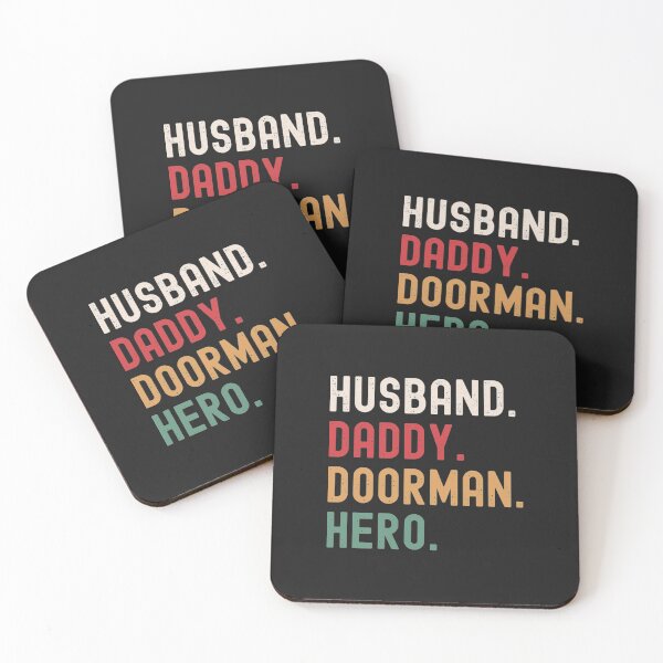 Item preview, Doorman Dad T-ShirtHusband Daddy Doorman Hero designed and sold by ChapMarou.