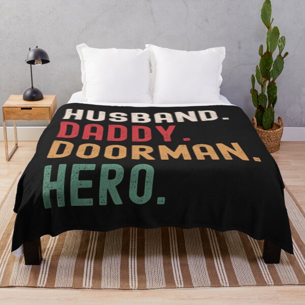 Item preview, Doorman Dad T-ShirtHusband Daddy Doorman Hero designed and sold by ChapMarou.