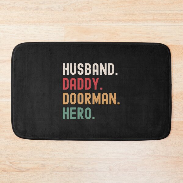 Item preview, Doorman Dad T-ShirtHusband Daddy Doorman Hero designed and sold by ChapMarou.