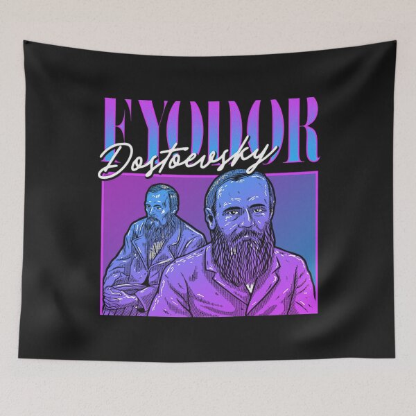 Item preview, Dostoevsky T-ShirtFyodor Dostoevsky 90s Bootleg designed and sold by ChapMarou.