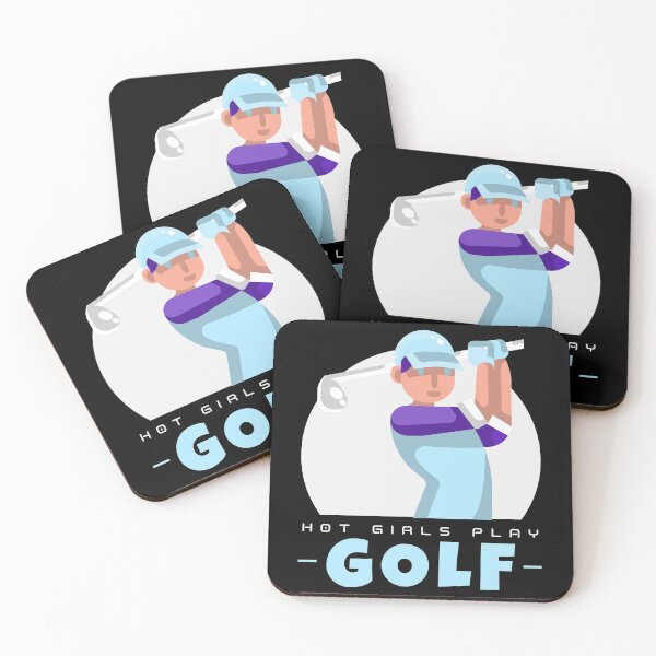 Item preview, Hot Girls Play Golf - Golfing Design designed and sold by mum-of-two.